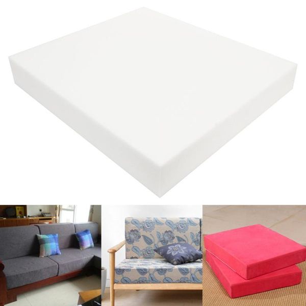 

cushion/decorative pillow square high density seat foam white cushion sheet upholstery replacement pad premium chair 12 inch