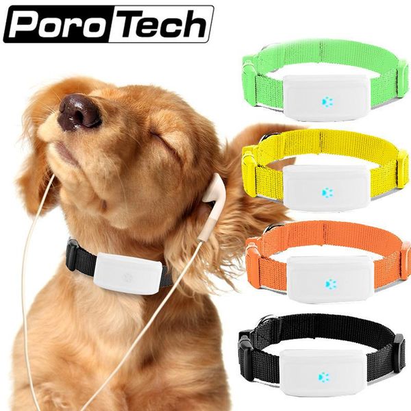 

anti-lost alarm tk911 geo-fence nice mini dog gps tracker cat pet locator ip66waterproof 400 hours standby sleep mode remotely voice monitor