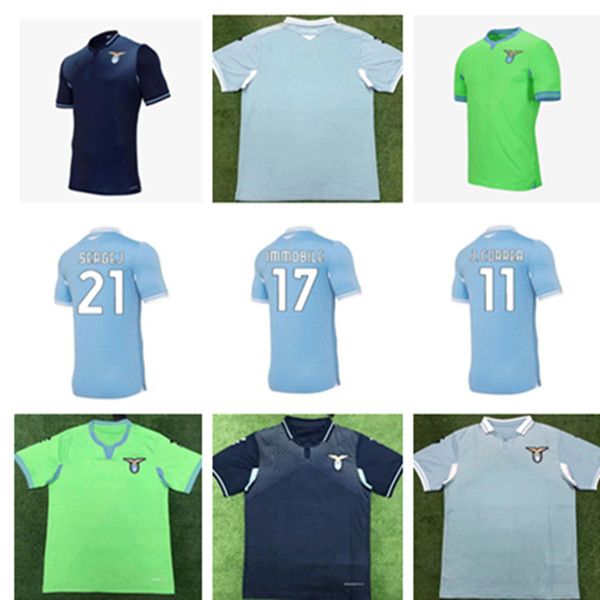 

20 21 lazio soccer jersey lucas kishna basta d jord jevic 10 f.anderson immobile lulic men 2021 custom football shirt, Black;yellow