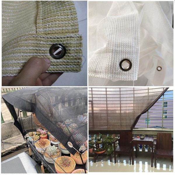 

shade black white yellow coffee small common sizes home garden balcony yard use awning sun sail strong anti pull no collect