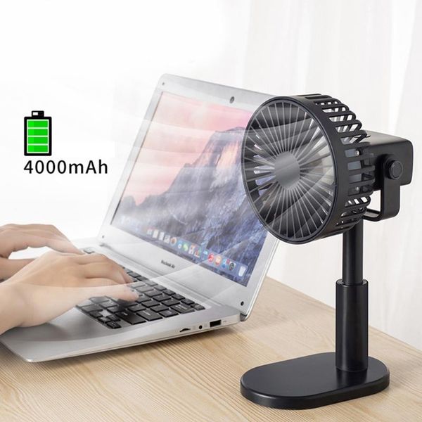 

handheld fan with 3 speeds 4000mah battery operated personal rechargeable swing portable choose color electric fans