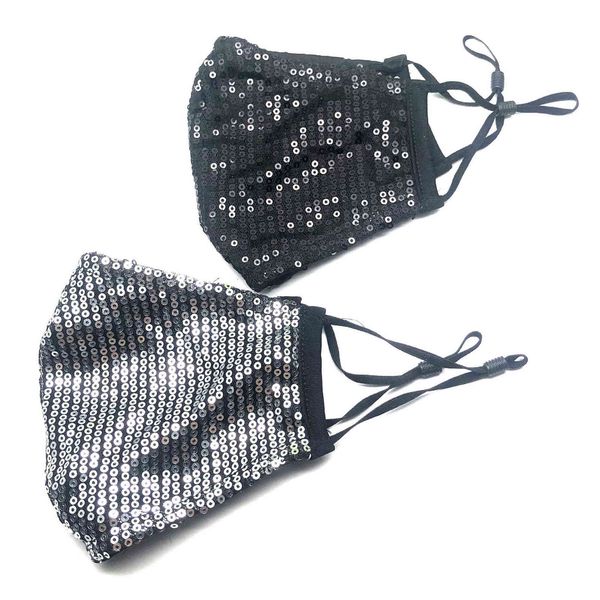 

mask pm2.5 filter bead personality sequin adjustable