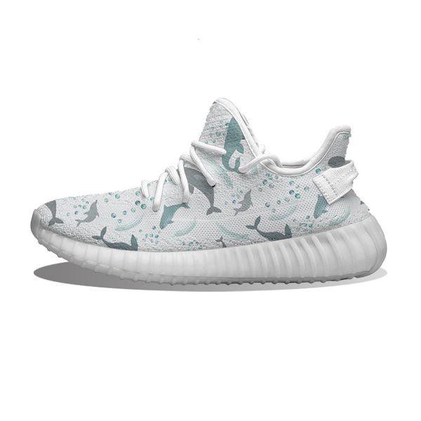 

diy custom whale with bubble running sho mh printed mens womens trainers outdoor sports sneakers