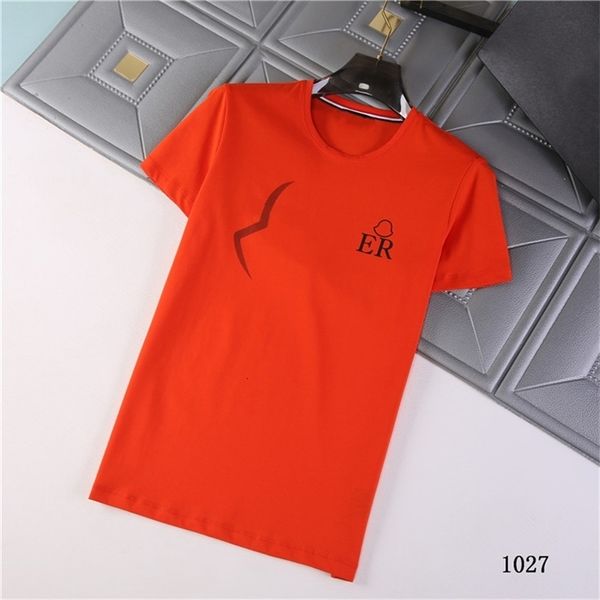 

summer designer new trendy brand men's t-shirt pure cotton short-sleeved fashion all-match36o, White;black
