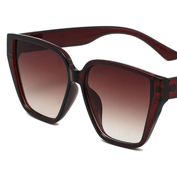 

women sunglasses square oversize black frame designer sun glasses uv protection goggles beautiful eyeglasses, White;black