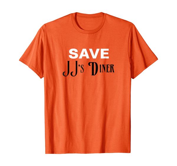 

Parks and Recreation Save JJ' Diner As See On T-Shirt, Mainly pictures