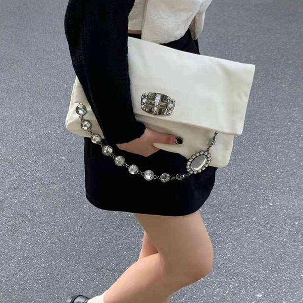 Sacos de compras Saco de noite - Pequenas bolsas embreagem para mulheres Bolsas Mulheres Casamento Formal Crossbody Tote 220304