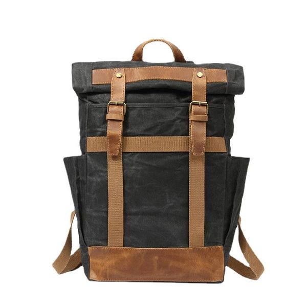 

backpack men leisure bag male waterproof students travel