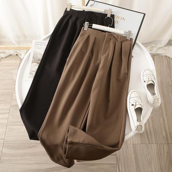 

women's pants & capris korean style woman elegant trouser casual harajuku harem, Black;white