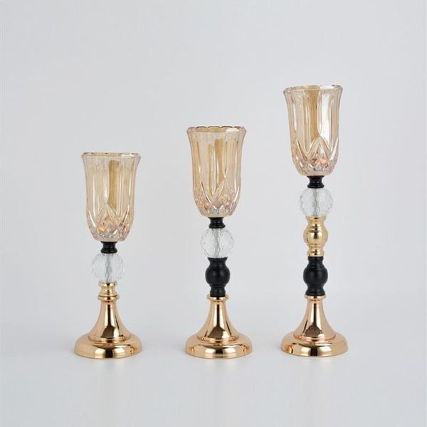 

candle holders imuwen holder gold candlestick luxury wedding centerpieces table candelabra for home party decoration