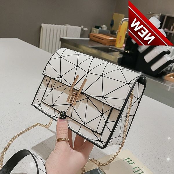 

women s 2020 summer new korean version of the messenger handbag chain crack printing wild shoulder bag