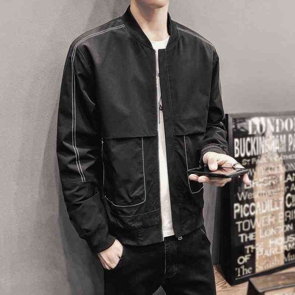 

men's jackets jaqueta masculina com zÃ­per, jaqueta casual curta de bolso tamanho grande, primavera e outono yo5a, Black;brown