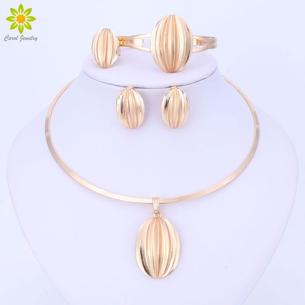 

2017 new arrival fashion nigerian wedding african beads jewelry sets african wedding bridal jewelry set gold-plated costume, Slivery;golden