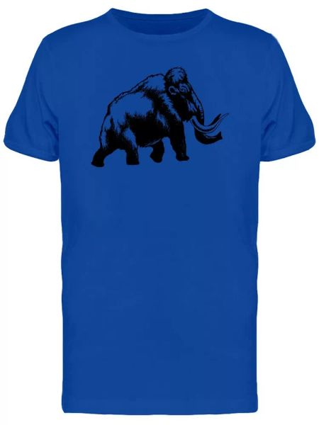 

sketch of mammoth tee men's -image by shutterstock, White;black