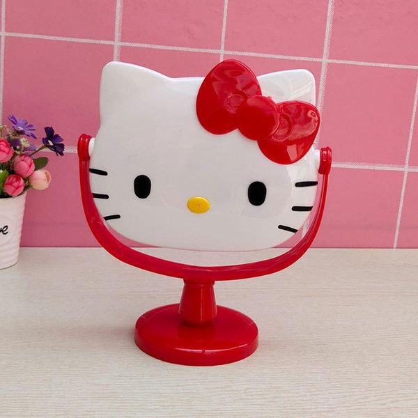 

card holders cartoon mirror make up desk kx-3323, Brown;gray