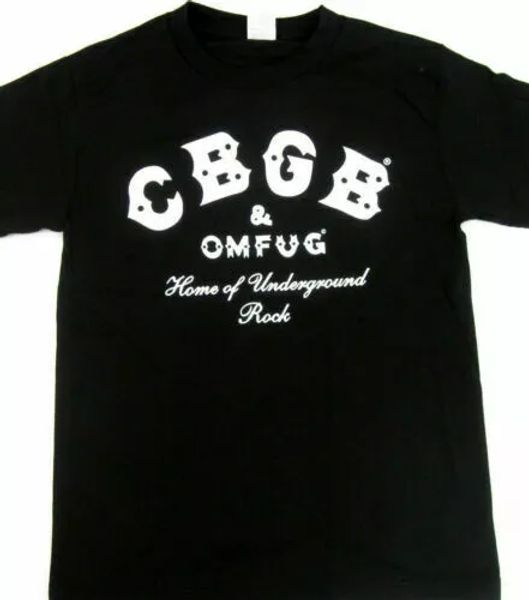 

cbgb punk rock t shirt tee rock music underground punk bands omfug, White;black