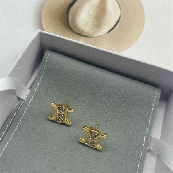 

70% off outlet online high-grade arc de earrings, Golden