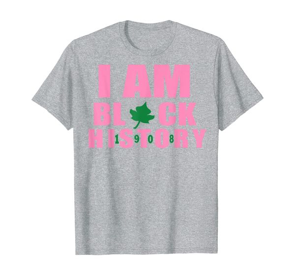 

aka gifts - aka shirts - 1908 - i am black history, White;black