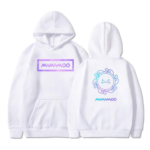 

mamamoo sweatshirt fashion korean print women hoodies casual streetwear female autumn winter pullovers clothes women's & sweatshirts, Black