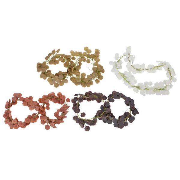 

decorative flowers & wreaths garland exquisite fake leaves for home wedding