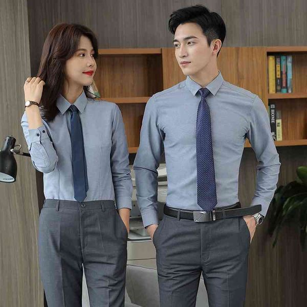 

oxford spinning men's long sleeve non ironing business dress shirt trousers suit slim two piece autumn, White;black