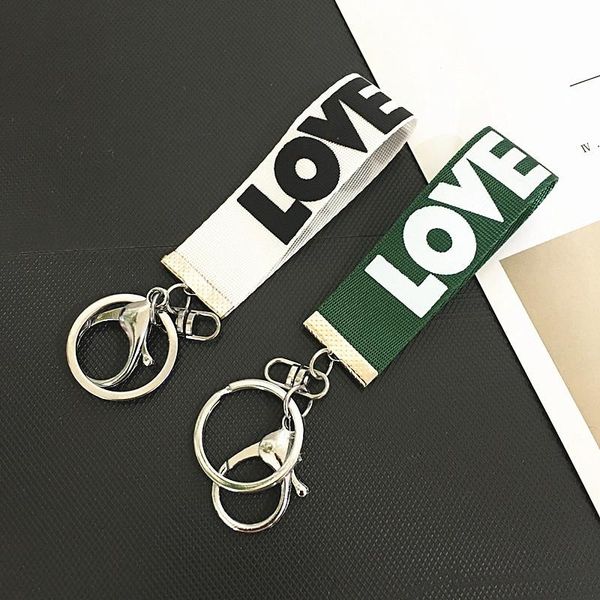 

decorative objects & figurines love ribbon keychain miniature pendants home decoration accessories couple gifts women bag trinkets diy craft