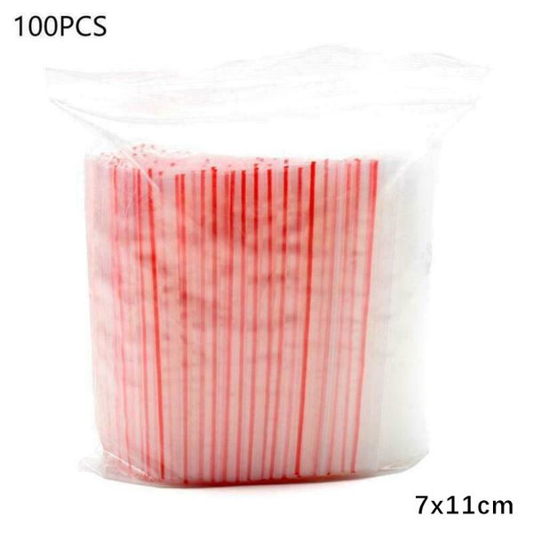 

storage bags opp bag sealed 100pcs mini zipper pe pouch package clear jewelry