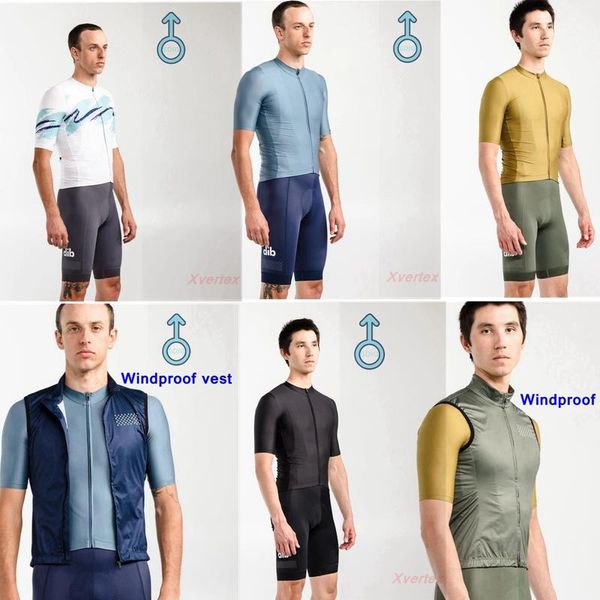 

racing sets 2021 team dib cycling jersey and gel pad bib shorts summer breathing short sleeve shirt suit mtb wear men quick dry, Black;blue