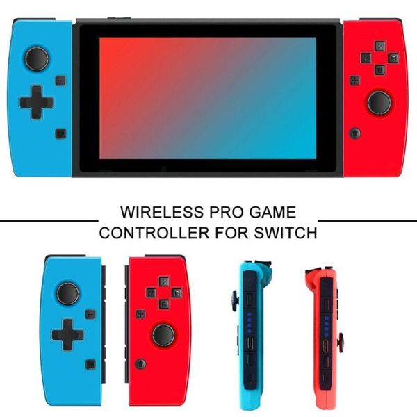

game controllers & joysticks wireless bluetooth left right controller handle vibration gamepad handgrip joystick for switch ns gamin