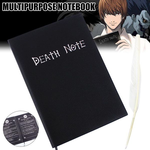 

death note planner anime diary cartoon book lovely fashion theme cosplay large dead writing journal notebook uy8 notepads, Purple;pink