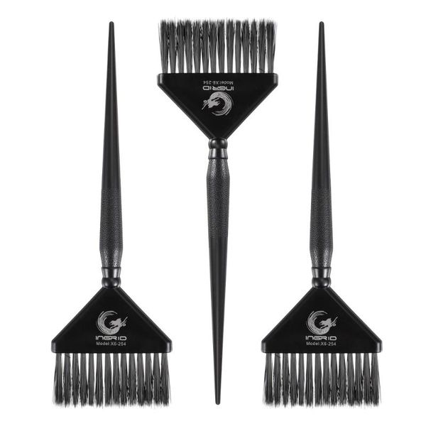 

3pcs hair dye tools salon dyeing brush tinting brushes for, Silver