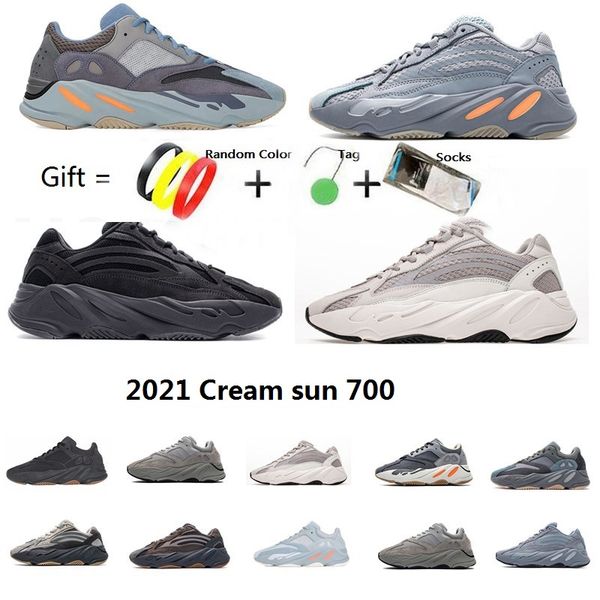

2021 cream sun 700 men women reflective running shoes solid grey teal bright blue orange analog runner sneakers inertia magnet utility black