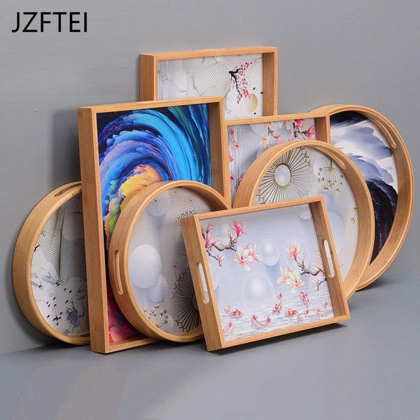 

dishes & plates phoebe nanmu wooden storage tray home decorating dessert tea plate painting paint care with skin jewelry display