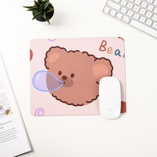 

mouse pads & wrist rests creativity style rubber anti-slip mousepad durable printing rectangle/round gaming computer tablet mat