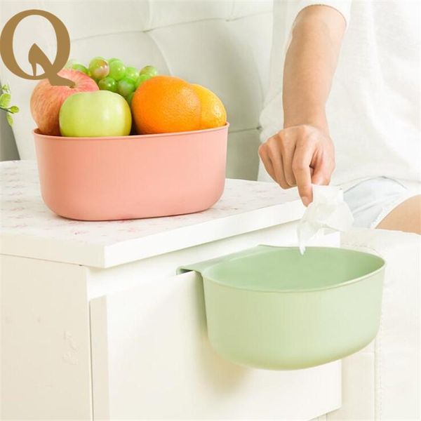 

storage bottles & jars 2021 the latest practical kitchen tool garbage box cabinet door hanging plastic