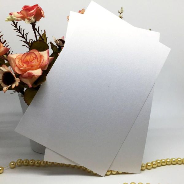 

greeting cards 20pcs shinny pearl paper invitation card inner sheet inside pages for wedding party holders birthday supplies
