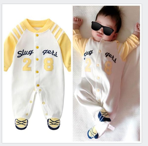 

footies born baby jumpsuit, boy and cotton covered foot jumpsuit. 5, Blue