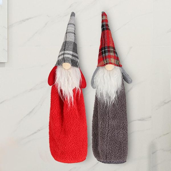 

towel christmas hanging towels old man cotton hand wipe cloth festival ornaments supplies 2021 happy year