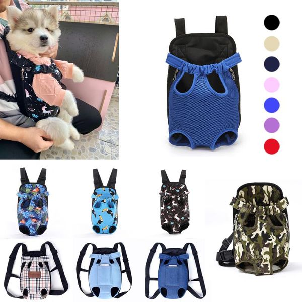 

mesh pet dog carrier backpack breathable outdoor travel products bags for small puppy cat chihuahua shoulder handle car seat covers