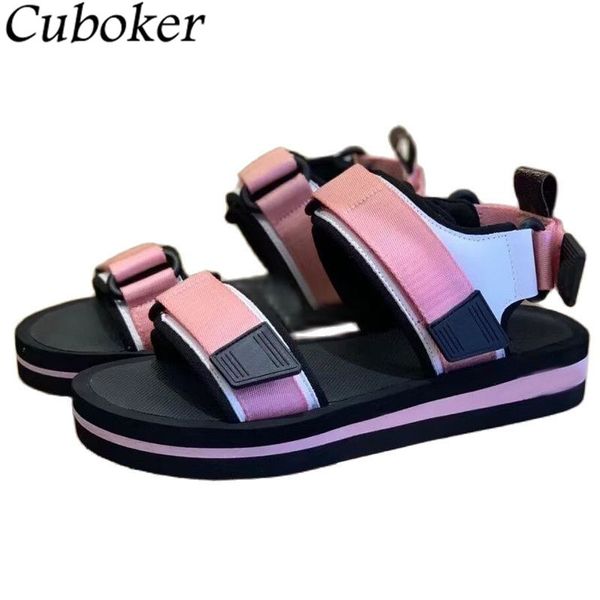 

new brand designer women sandals peep toe slingback flat ladies mules summer vacation beach outside causal shoes for 60% off store online, Black