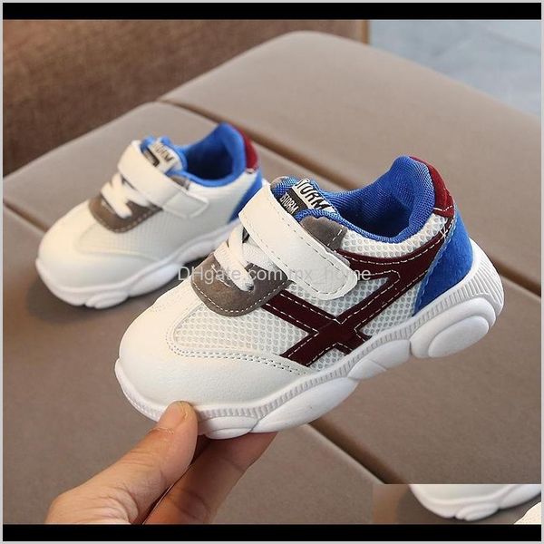 

baby maternity drop delivery 2021 kids sneakers spring baby girls boys casual children outdoor soft bottom nonslip comfortable mesh shoes 20, Black;red