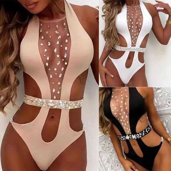 

one-piece suits fashion women swimsuit push up padded bikini swimwear bathing suit summer beach wear