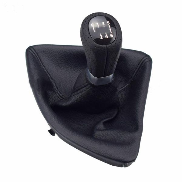 

shift knob 5 speed 6 gear lever with boot cover stick for 1 3 series e87 x1 accessories left drive m logo