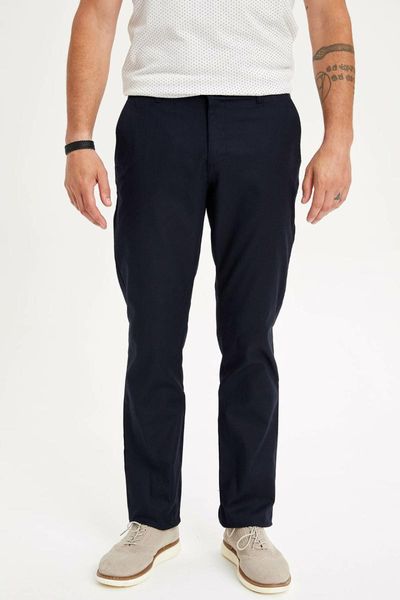 

men's pants defacto man trousers-l3730az19sm, Black