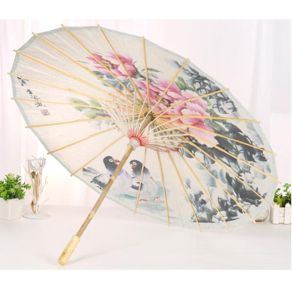 

umbrellas chinese silk cloth umbrella classical style decorative oil paper