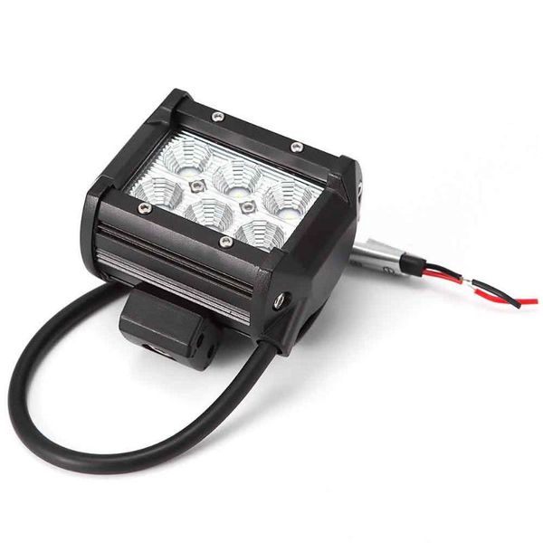 

car headlights 18w long bar light double row led ceiling spotlight work inspection -18