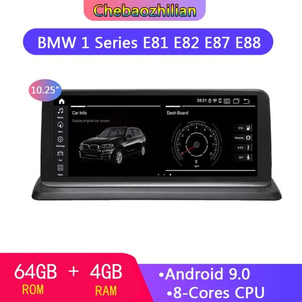 

car gps & accessories 10.25 inch android 9.0 multimedia player navigation for 1 series e81 e82 e87 e88 radio wifi bluetooth mirror link