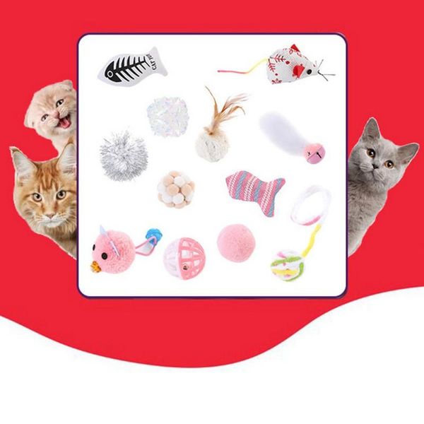 

cat toys pet toy christmas combination set sock packing