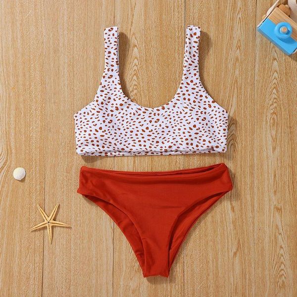 

summer women swimsuit padded bra fashion printing bikini push-up pad swimwear beachwear set one-piece suits