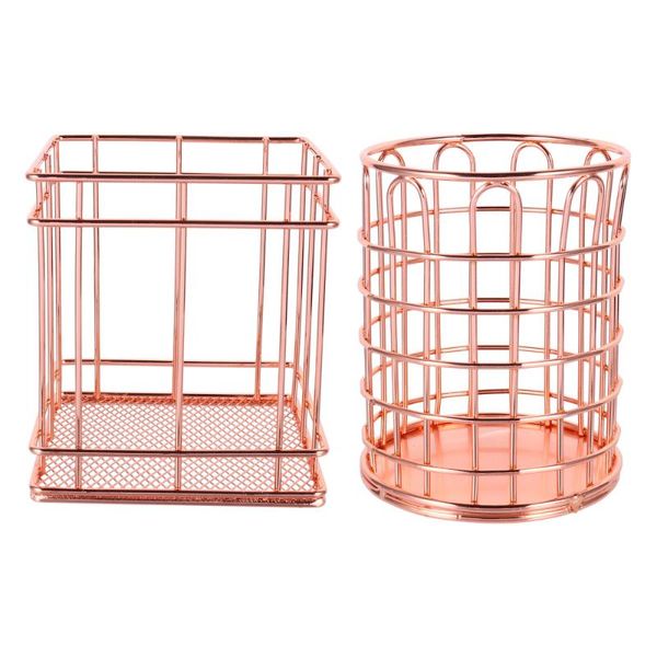 

storage boxes & bins 2pcs makeup brush holders beautiful pen and pencil for home office